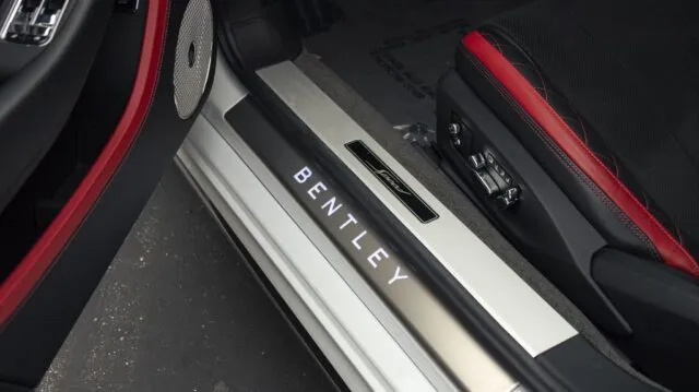 Bentley Continental GTC Speed Illuminated Door Sill Driver Side