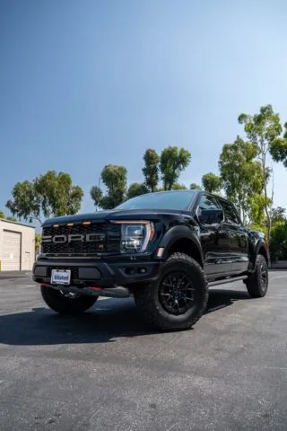 Ford Raptor R Black PPF Raptor R Badge Detail