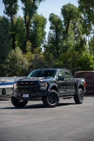 Ford Raptor R Black Paint Protection Film Front