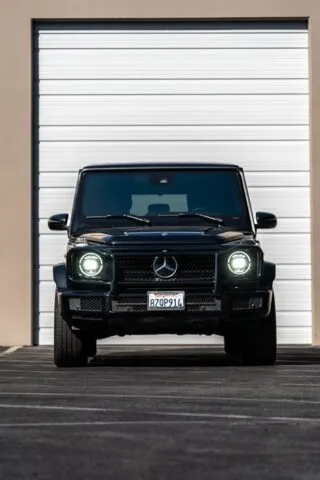 Mercedes-Benz G Class Gloss Black Chrome Delete Front