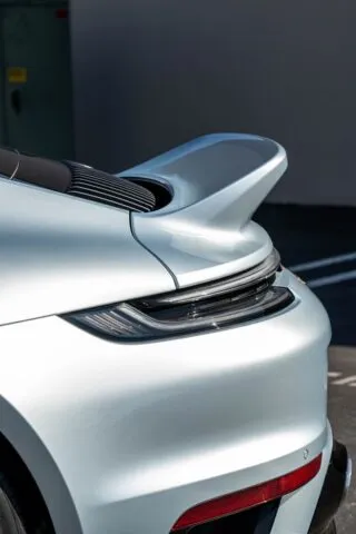 Porsche 911 Sport Classic Sport Grey Ducktail Spoiler Detail