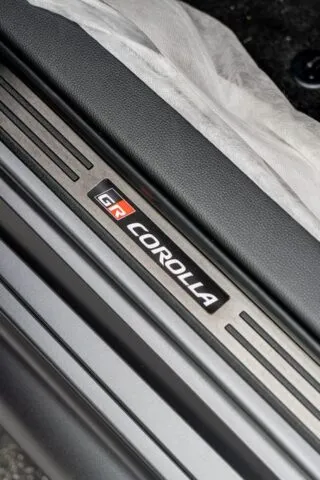 Toyota GR Corolla Door Sill Plate Detail