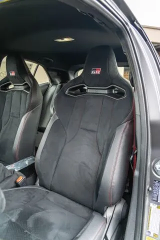 Toyota GR Corolla GR Sport Seats Interior Detail
