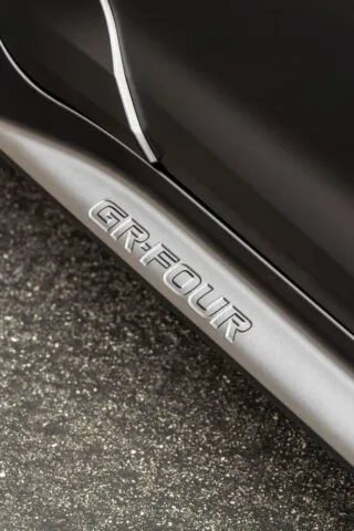 Toyota GR Corolla GR Four Rocker Panel Badge Detail