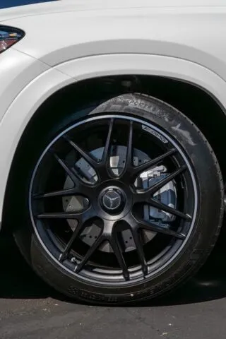 Mercedes-Benz AMG GLE Coupe White AMG Wheel And Brake Detail