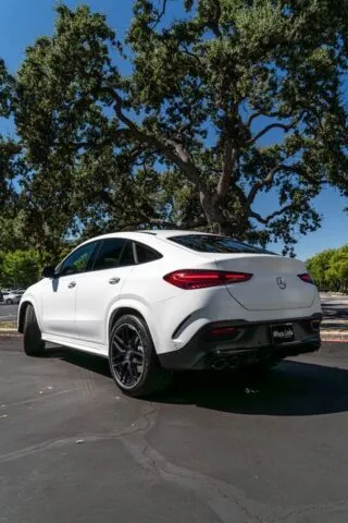 Mercedes-Benz AMG GLE Coupe White Rear 3 4