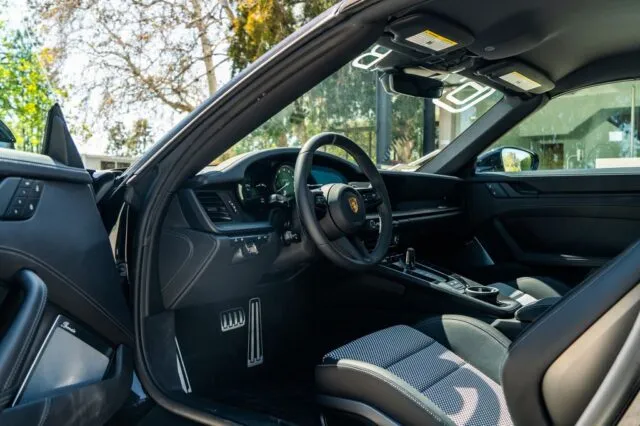 Porsche 911 Targa 4S Black Porsche Design 50th Anniversary Interior