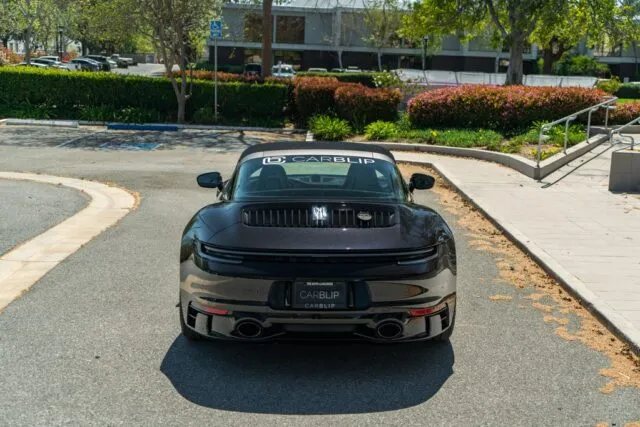 Porsche 911 Targa 4S Black Porsche Design 50th Anniversary Rear
