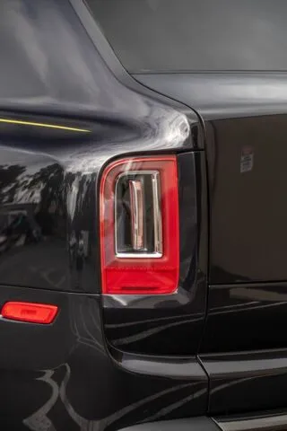 Rolls Royce Cullinan Black Badge Graphite Yellow Accent PPF Taillight Detail