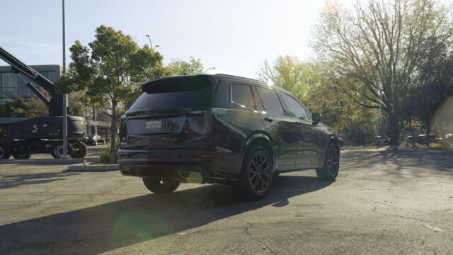 Cadillac XT6 Sport Gloss Black PPF Rear, by Wrap Labs, Westlake Village