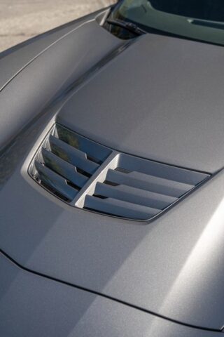 Corvette C7 Z06 Matte Grey PPF Hood Vent Detail, by Wrap Labs, Westlake Village