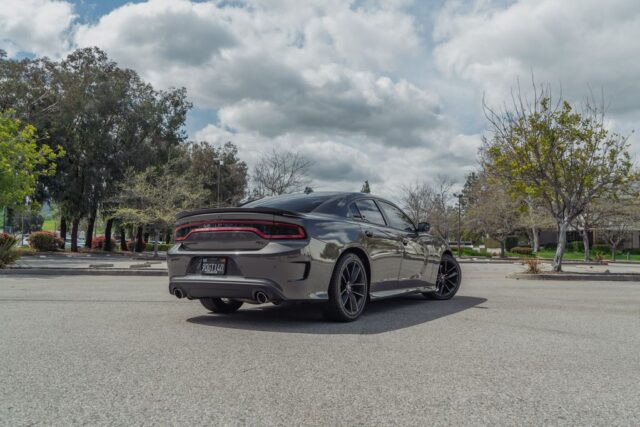 Dodge Charger Scat Pack Granite Gray PPF Rear, by Wrap Labs, Westlake Village