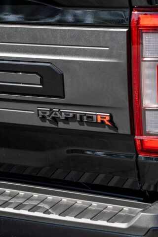 Ford Raptor R Black PPF Rear, by Wrap Labs, Westlake Village