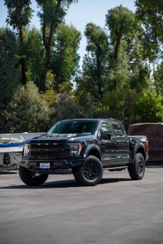 Ford Raptor R Black Paint Protection Film Front, by Wrap Labs, Westlake Village