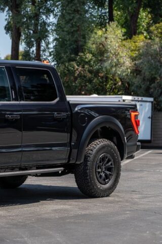 Ford Raptor R Black Paint Protection Film Rear Side, by Wrap Labs, Westlake Village